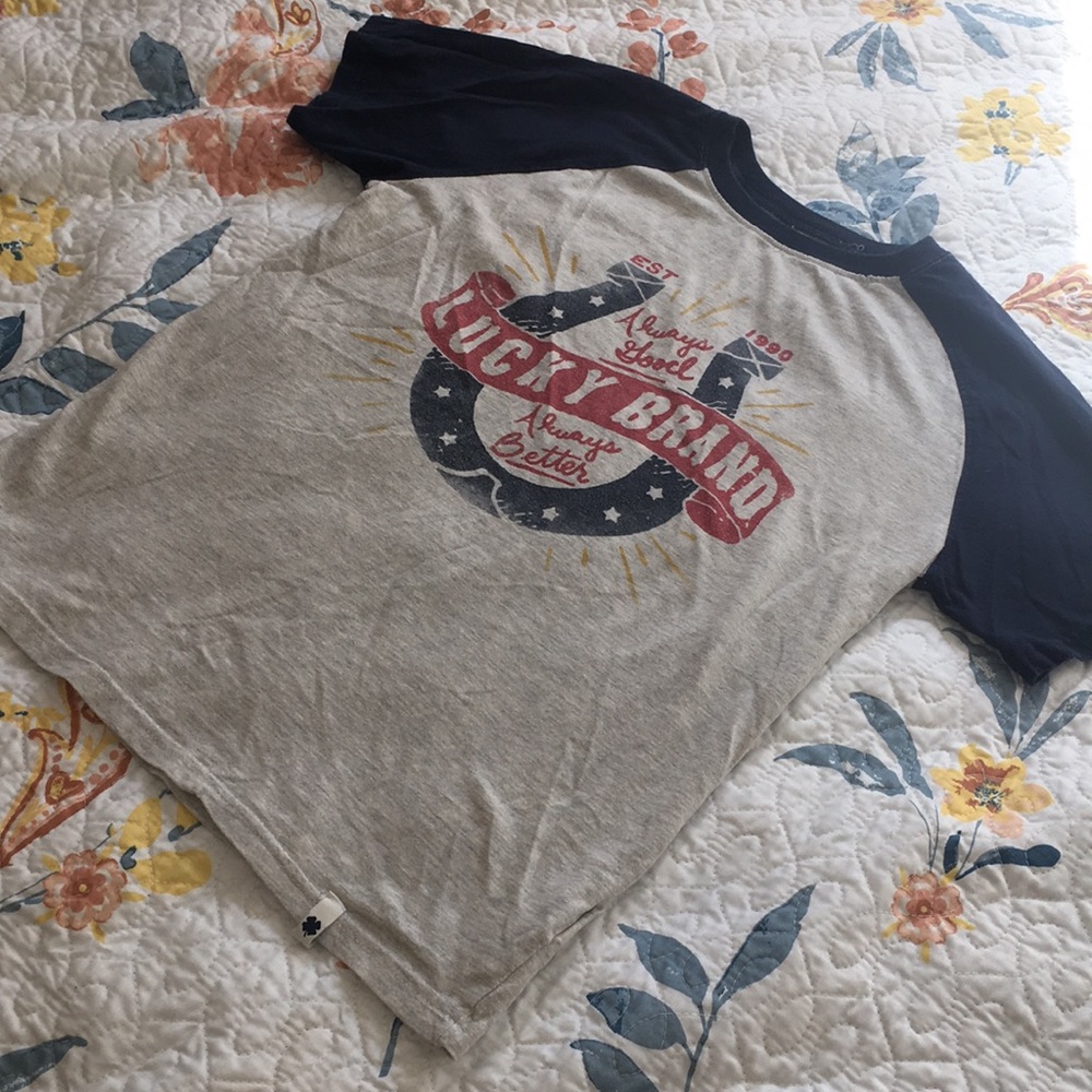 Lucky brand vintage cotton tee shirt. Size Medium